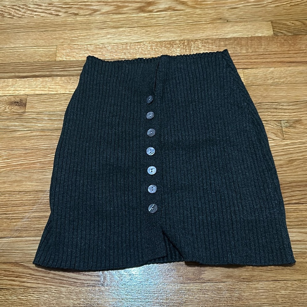 Knit like tight fit skirt